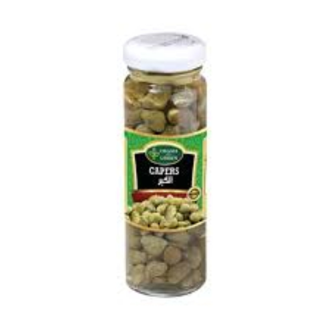 VIRGINIA G.GARDEN CAPERS IN VINEGAR 100G
